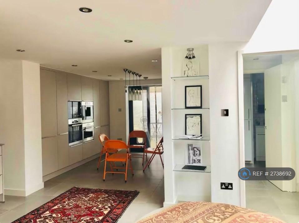 View Of Living Going Into Dining/Open Plan Kitchen