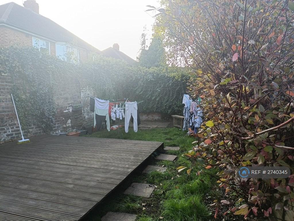 Back Garden With Deck