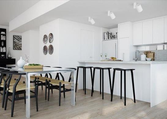 Richardson - i6 - apt type k interior - dining and