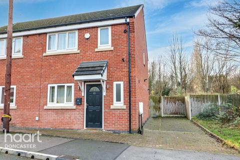 3 bedroom semi-detached house for sale, Railway Court, Thompson Terrace, Askern, Doncaster