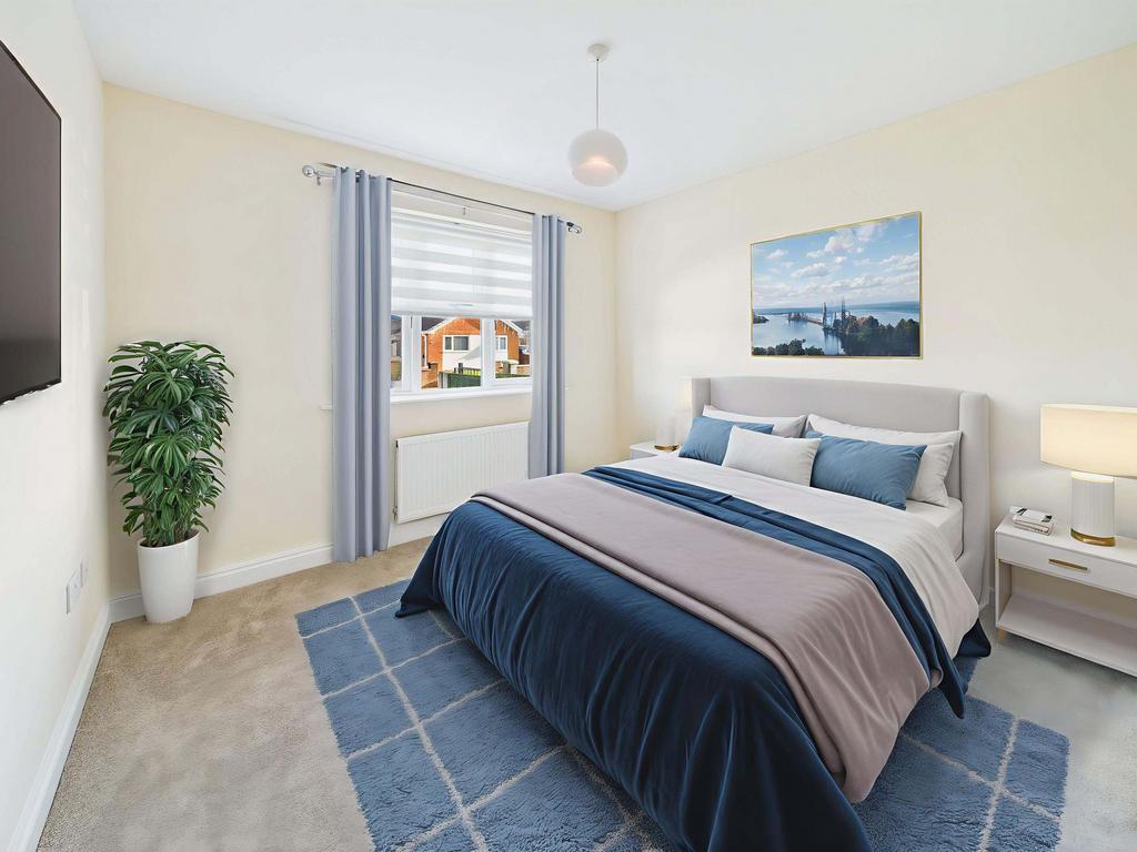 Bedroom One (Virtually Furnished)