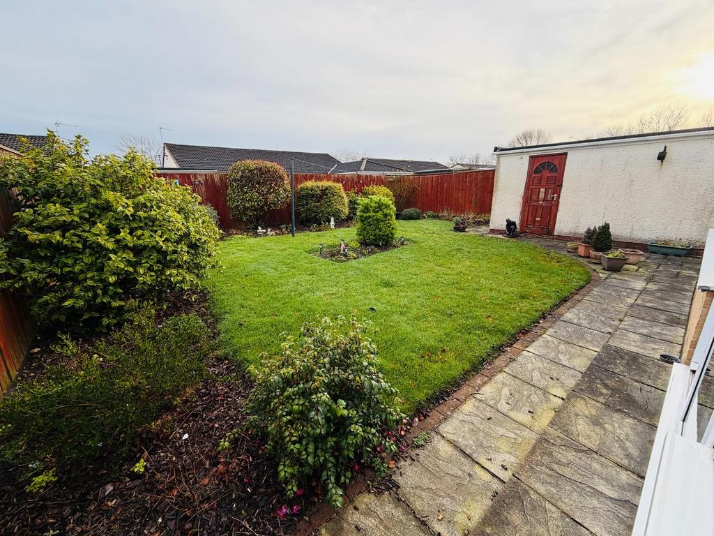 Rear garden