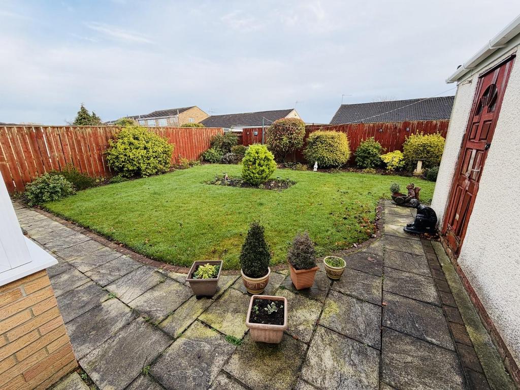 Rear garden