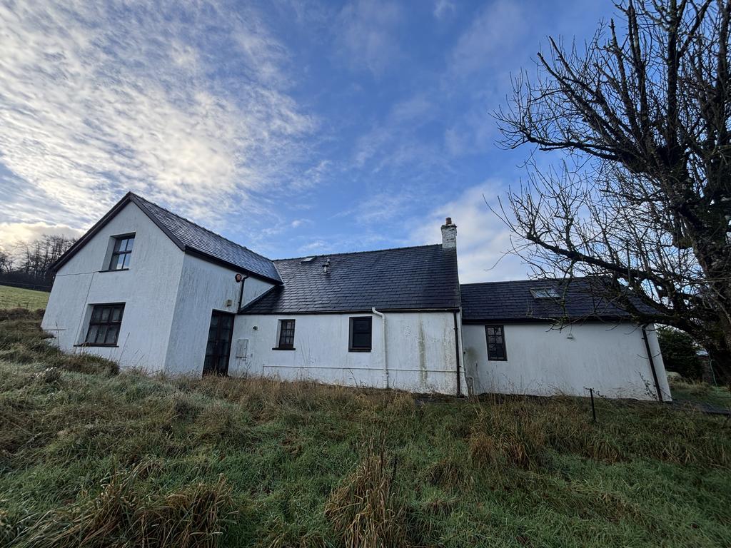 Rear of property