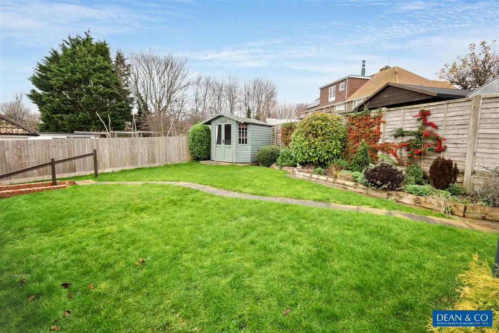 Rear garden