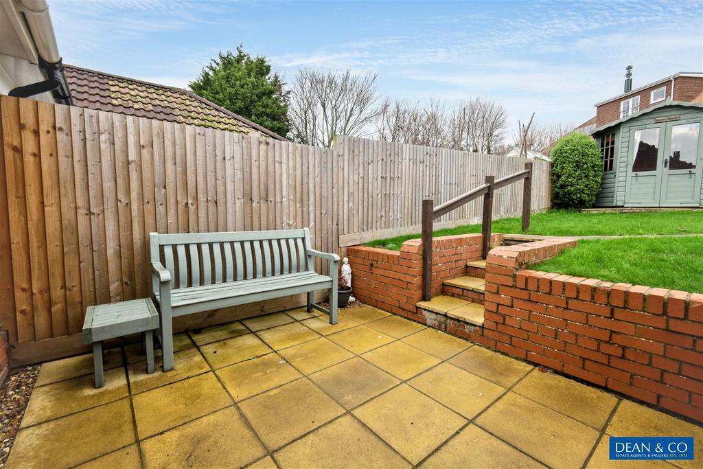 Rear garden