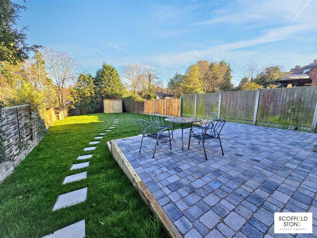Rear garden
