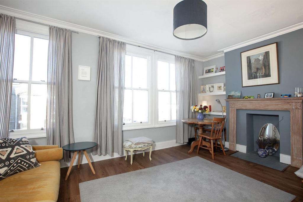 Living room, fireplace