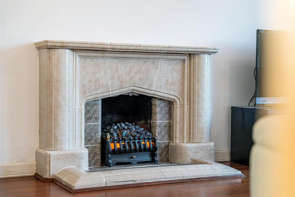 Lounge Fireplace Feature
