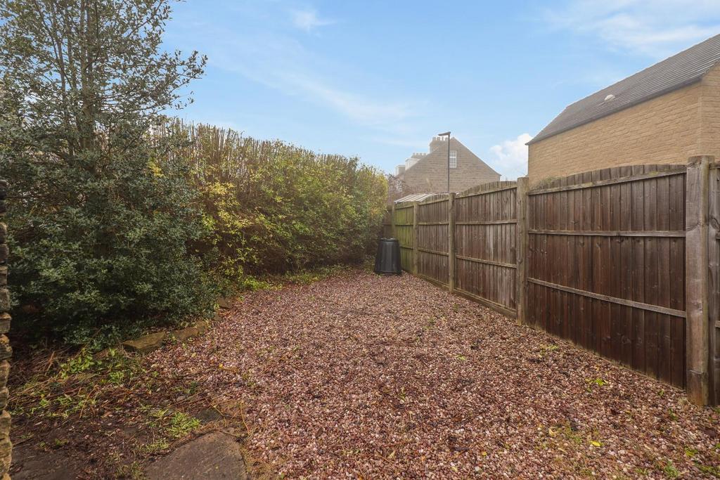 Rear garden
