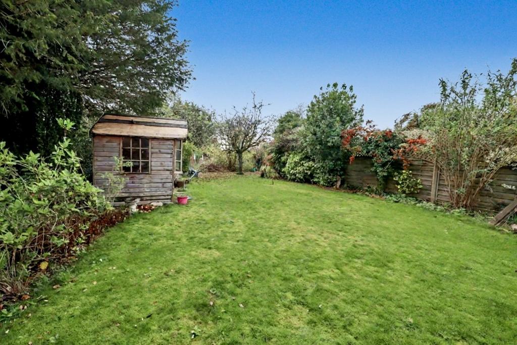 Rear garden