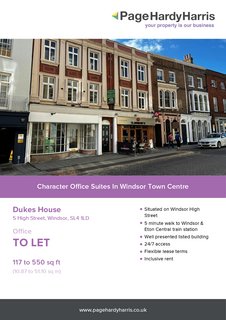 Office to rent, 5 High Street Windsor SL4 1LD