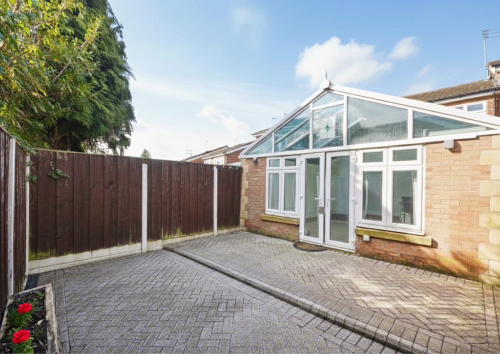 Rear garden