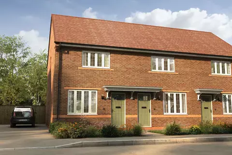 2 bedroom terraced house for sale, Plot 254, The Dacre at The Asps, Brooklime Road CV34