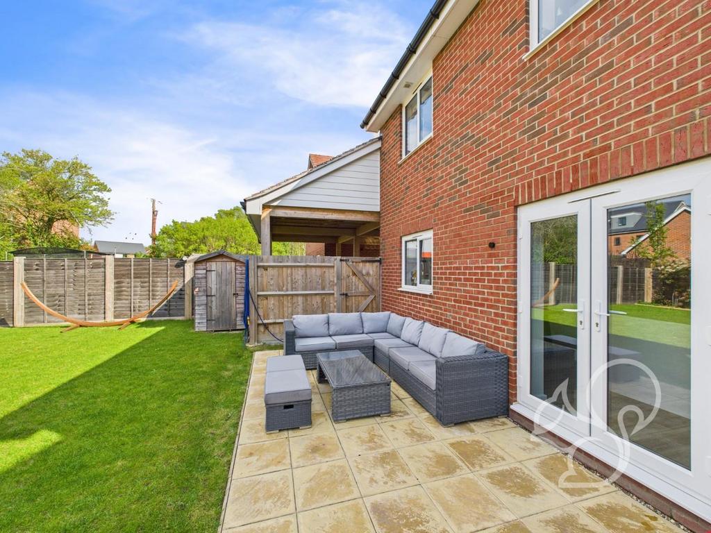 Rear gardens