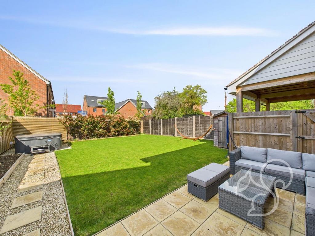 Rear gardens