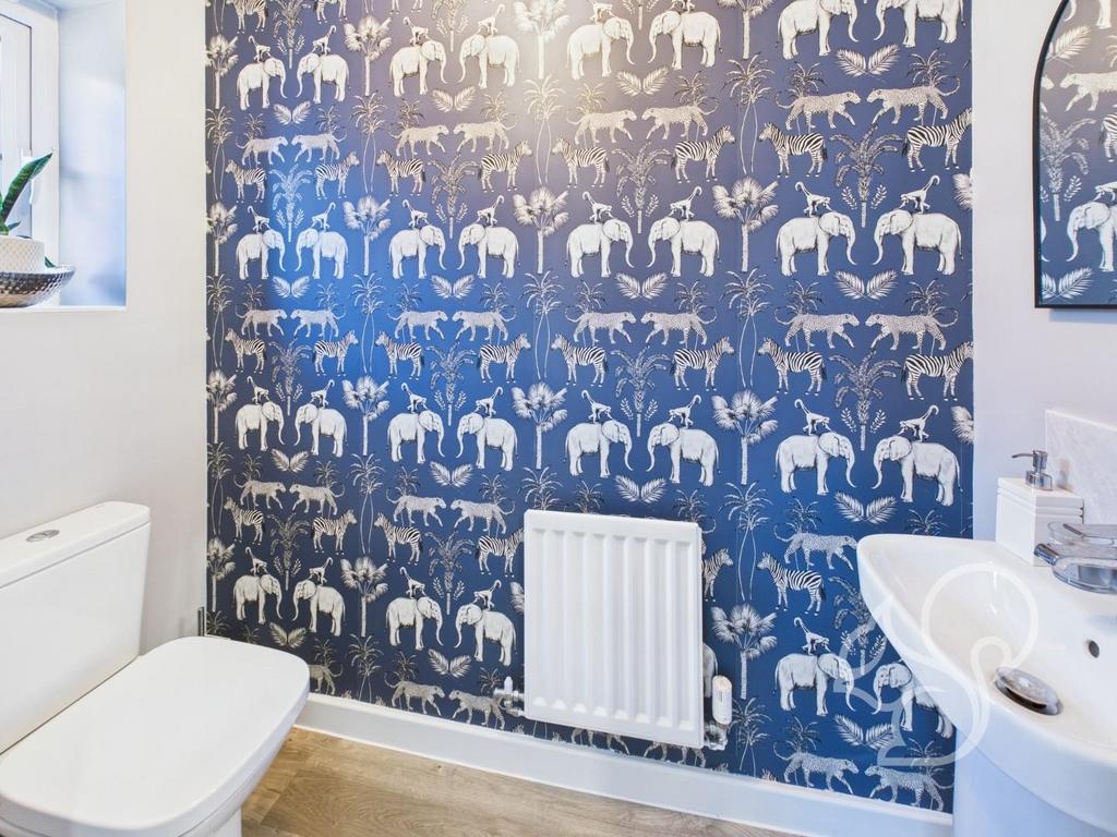 Ground floor cloakroom