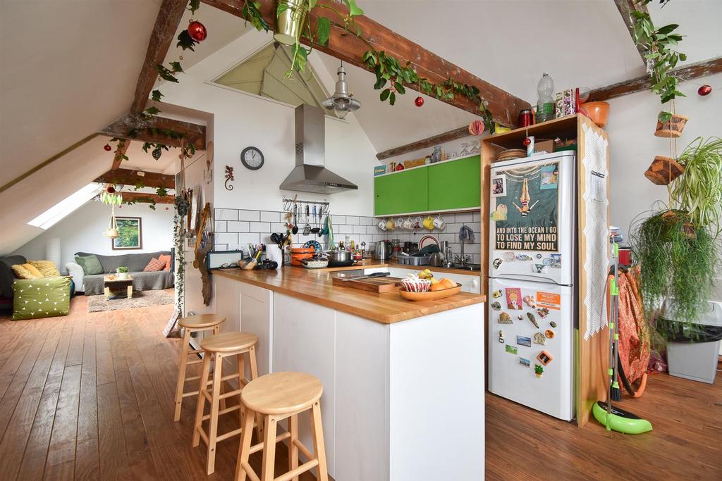 Top floor flat
