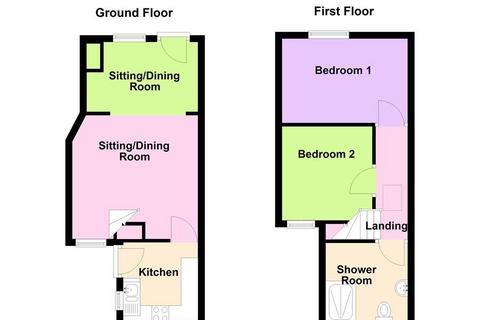 2 bedroom terraced house for sale, Bewdley Street, Evesham