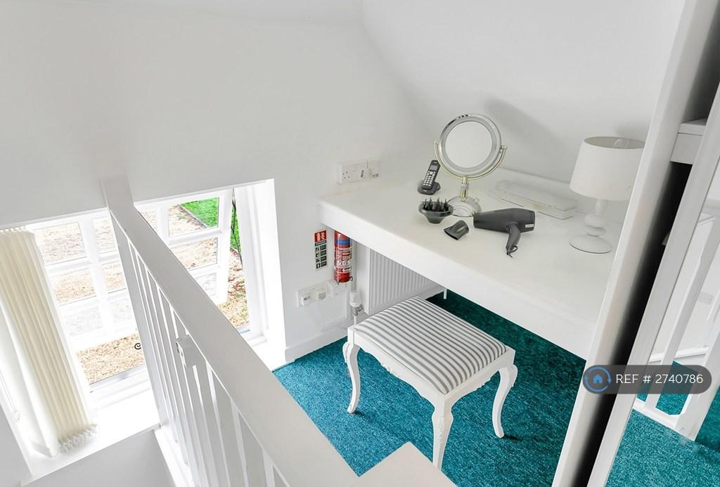 Dressing Table Area With Hair Drier.