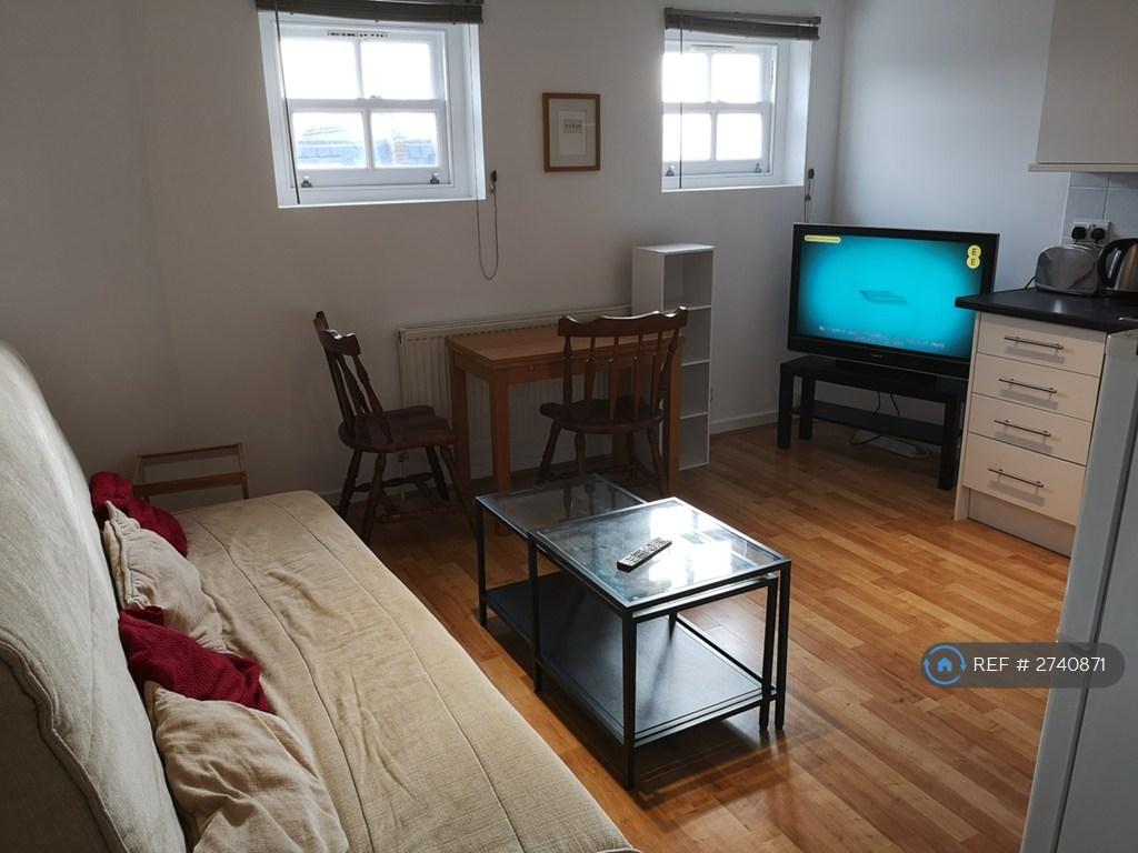 Open Plan Living Room With Kitchen