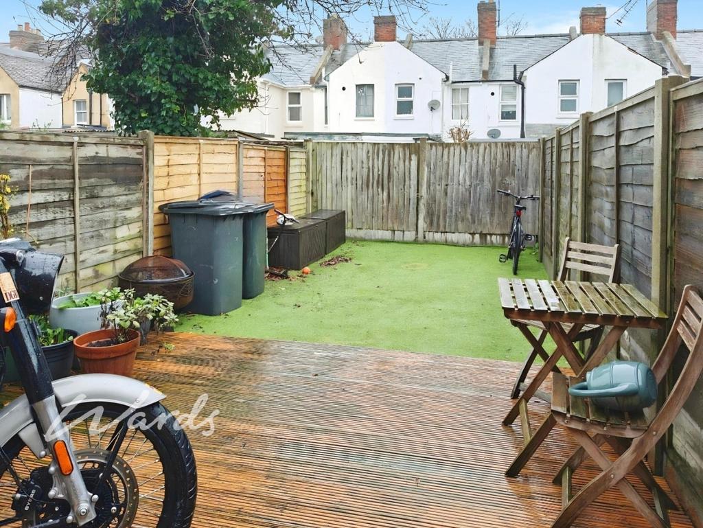 Rear garden