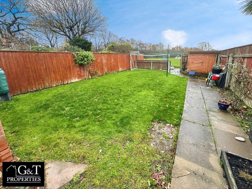 Rear garden