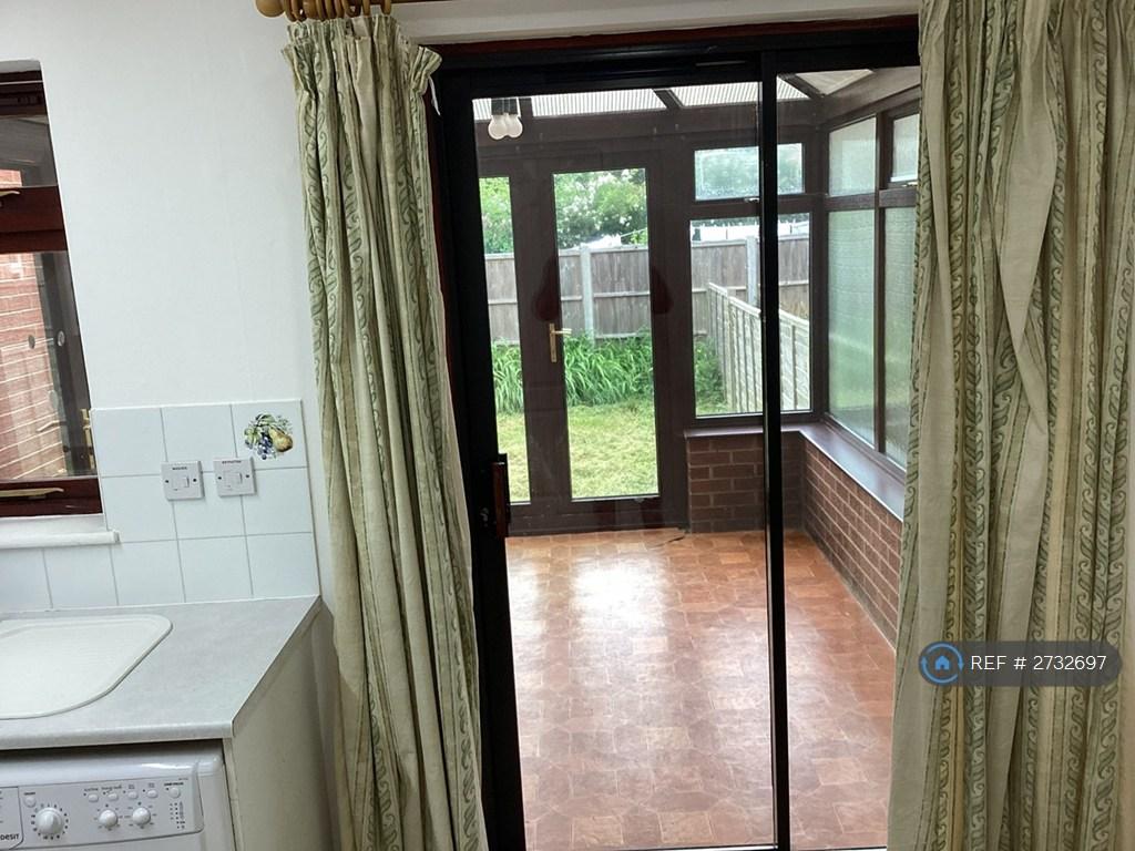 Kitchen Leading Into Conservatory