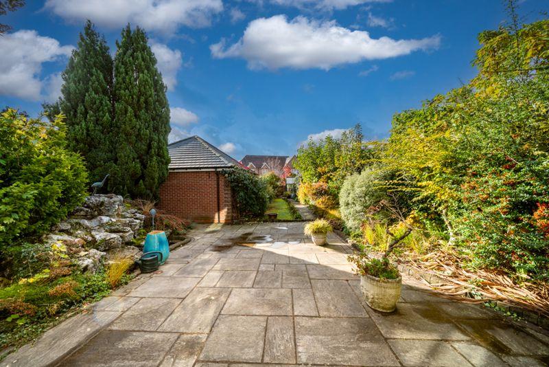Rear garden