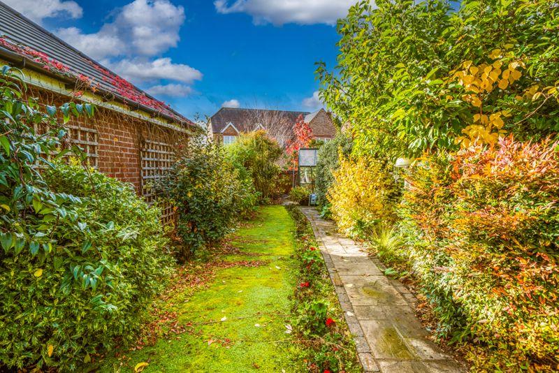 Rear garden