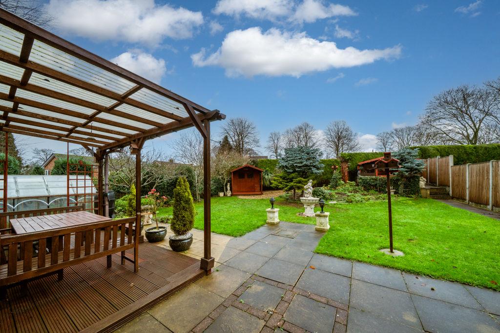 Rear garden