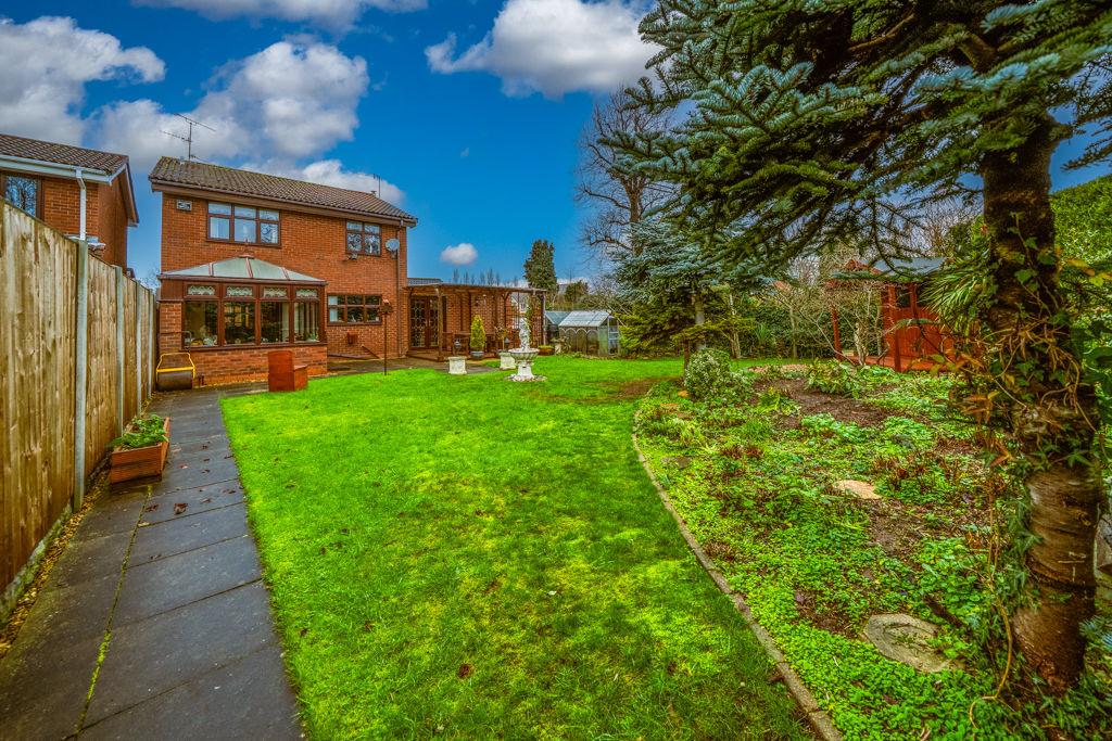 Rear garden