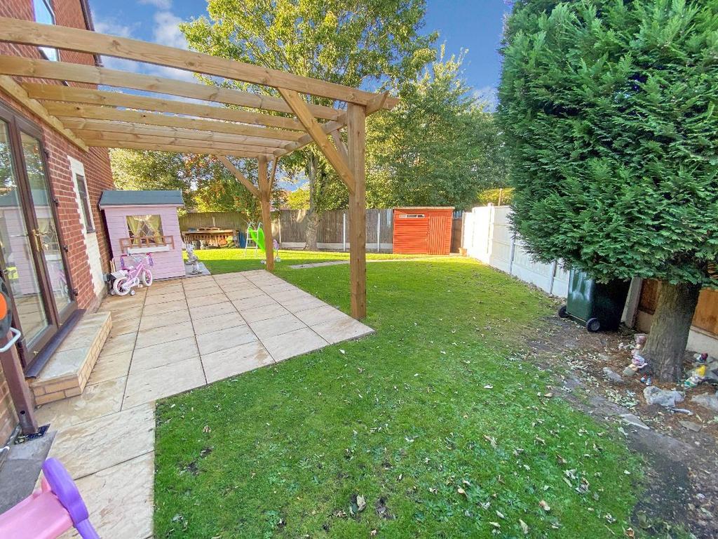 Rear garden