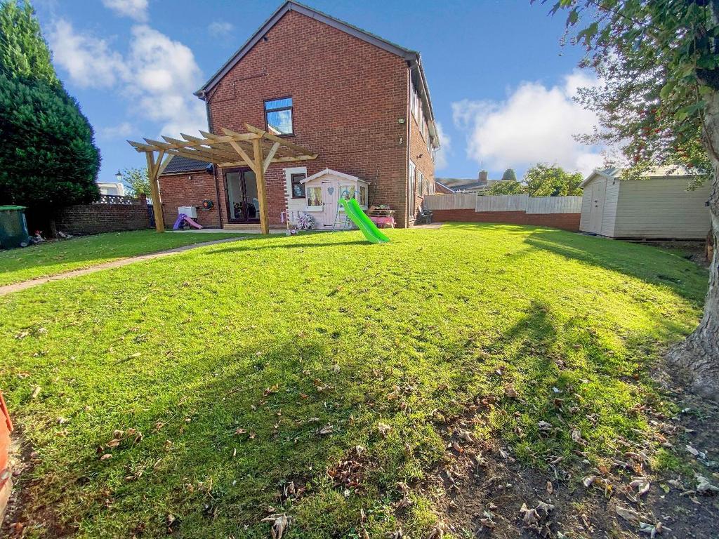 Rear garden