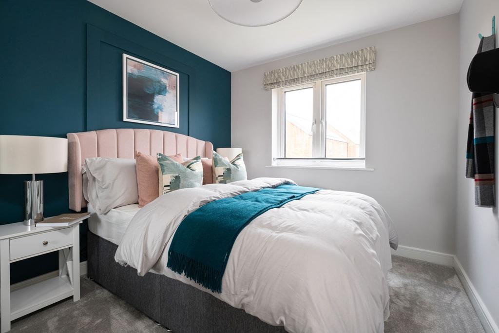 Spacious bedrooms