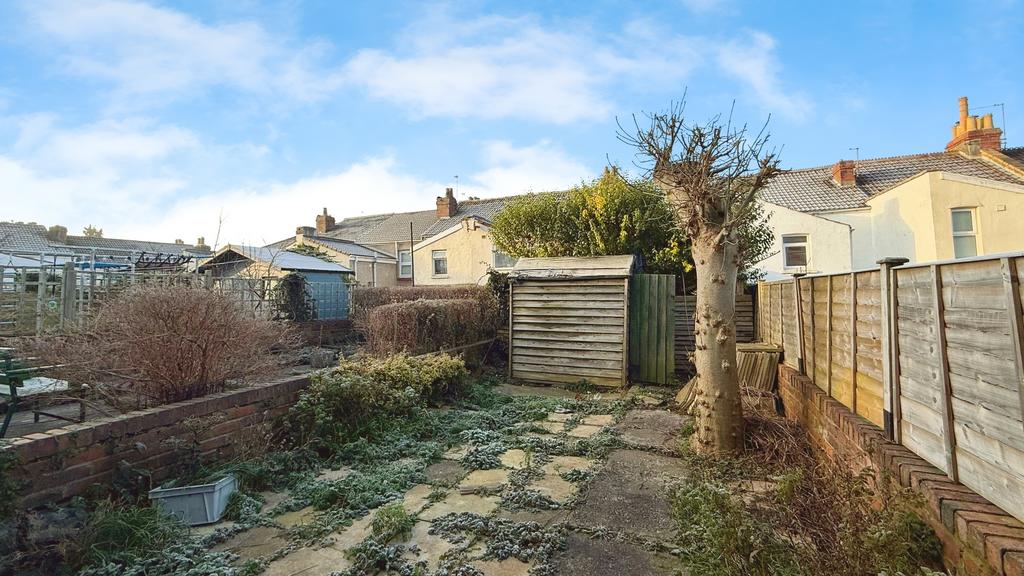 Rear garden