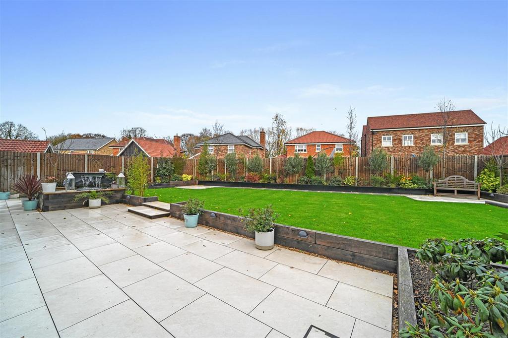 Rear garden