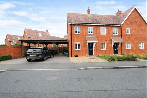 2 bedroom end of terrace house for sale, Cantley Road, Great Denham, Bedford