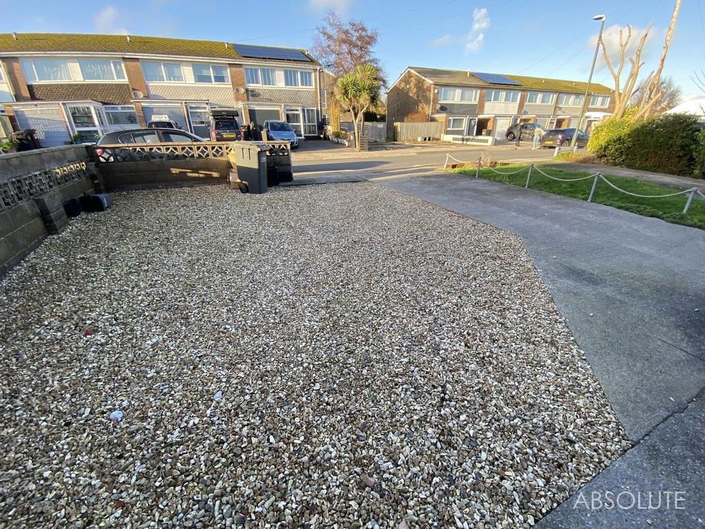 Front parking area