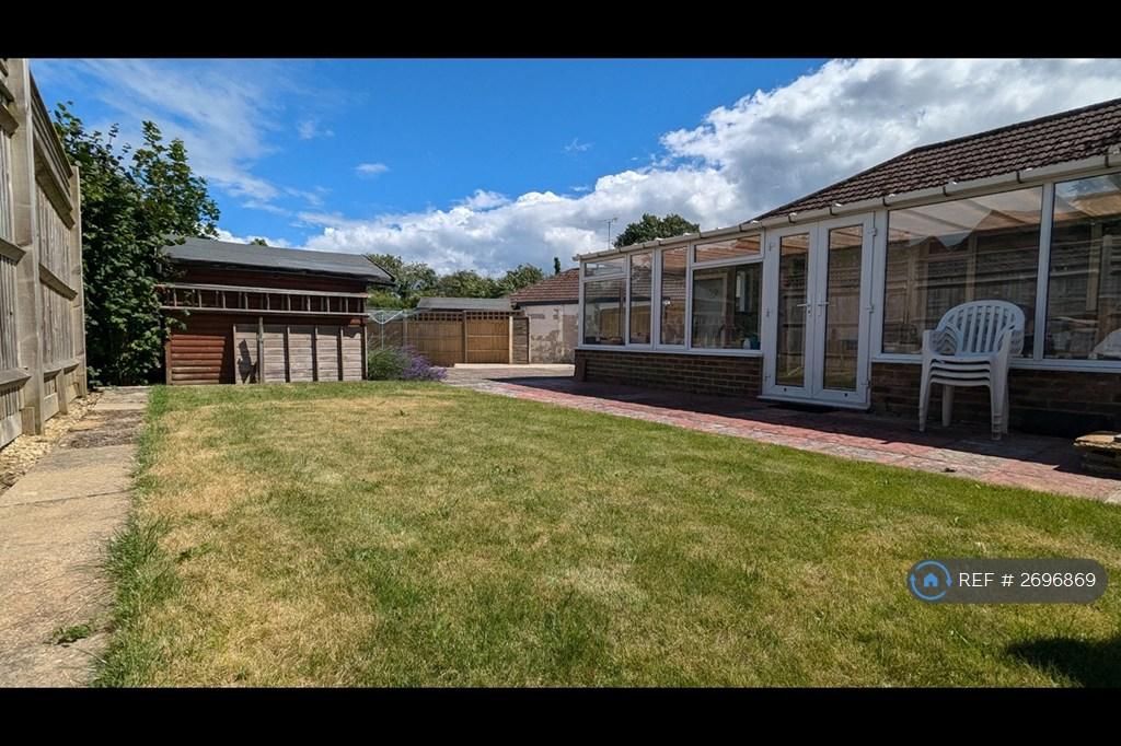 Back Garden And Conservatory