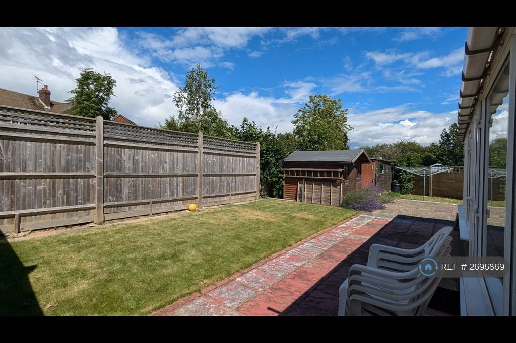 Back Garden From Conservatory