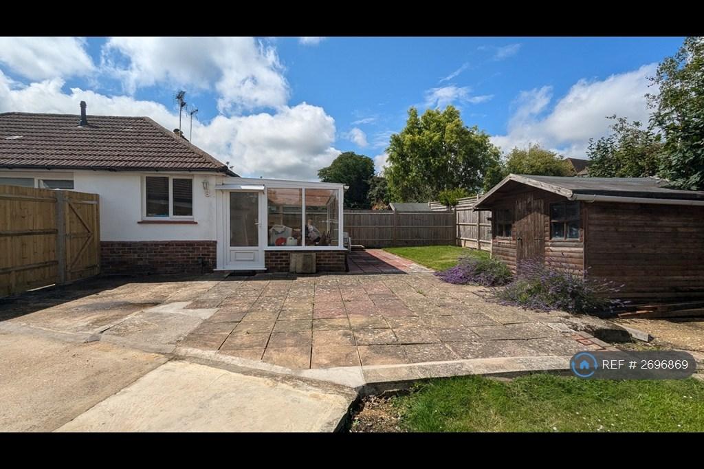 Back Garden From Side And Summerhouse