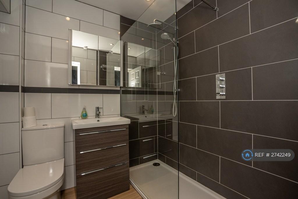 Bathroom, Walk-In Shower, Rain And Handheld Heads