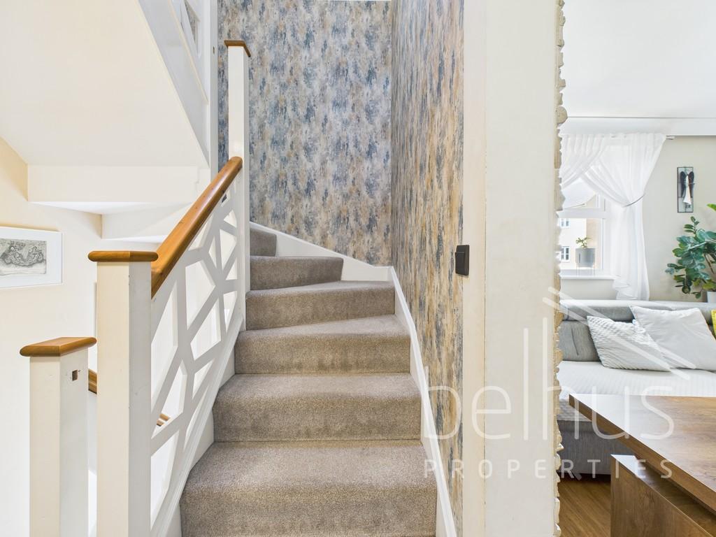 Stairs to second floor