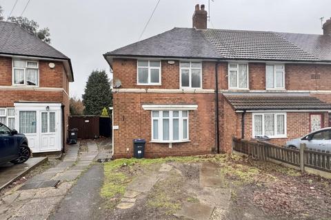3 bedroom end of terrace house to rent, Alwold Road, Birmingham B29