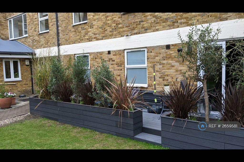 Private Decking Area Viewed From Communal Garden