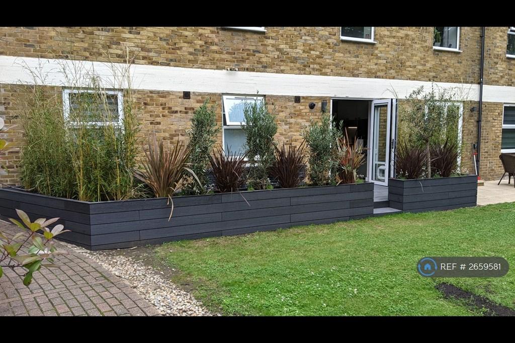 Private Decking Area Viewed From Communal Garden