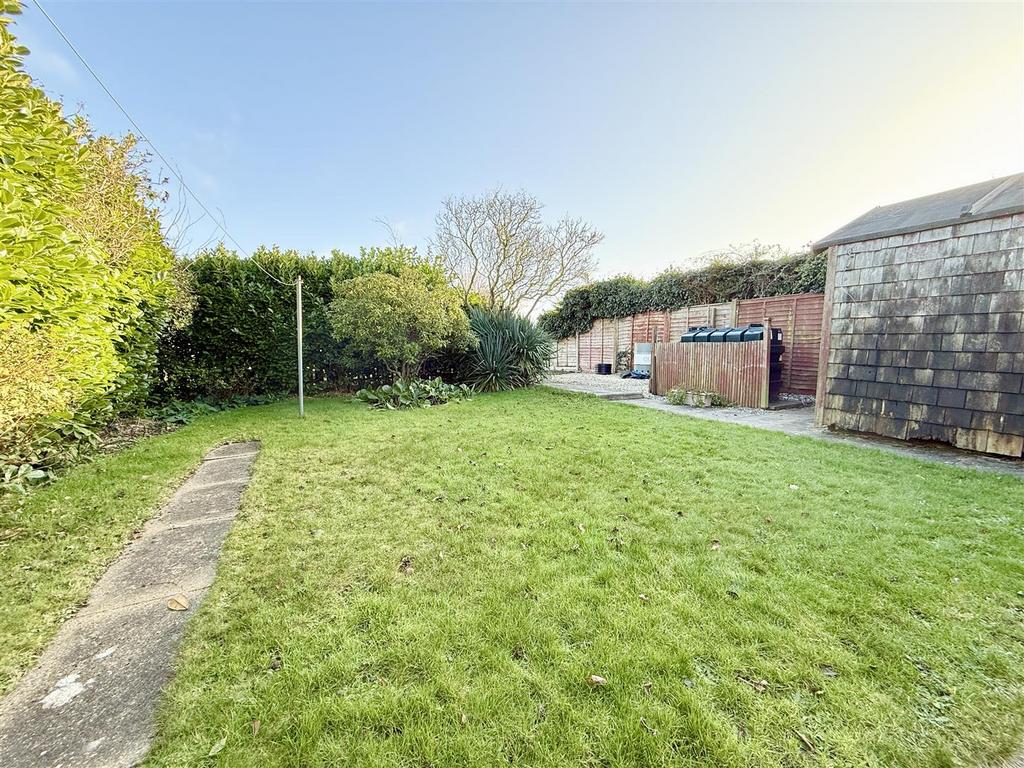 Rear garden