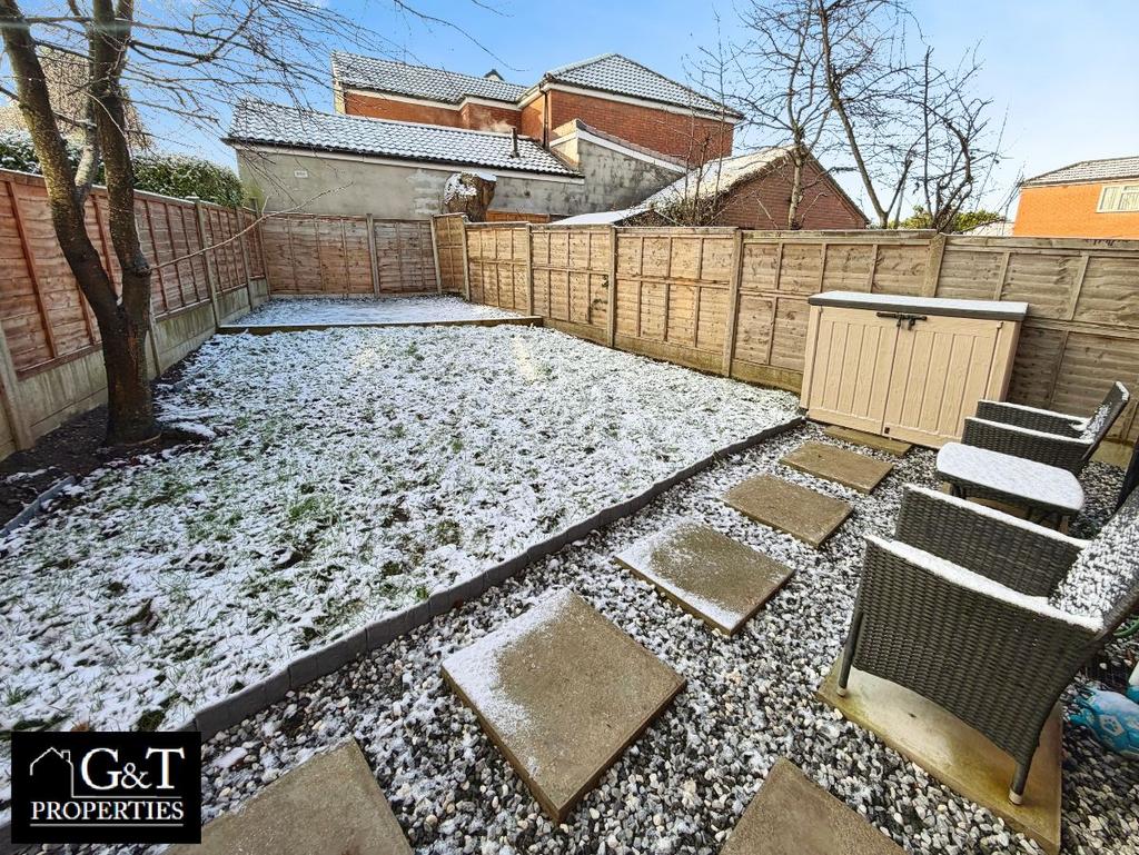 Rear garden