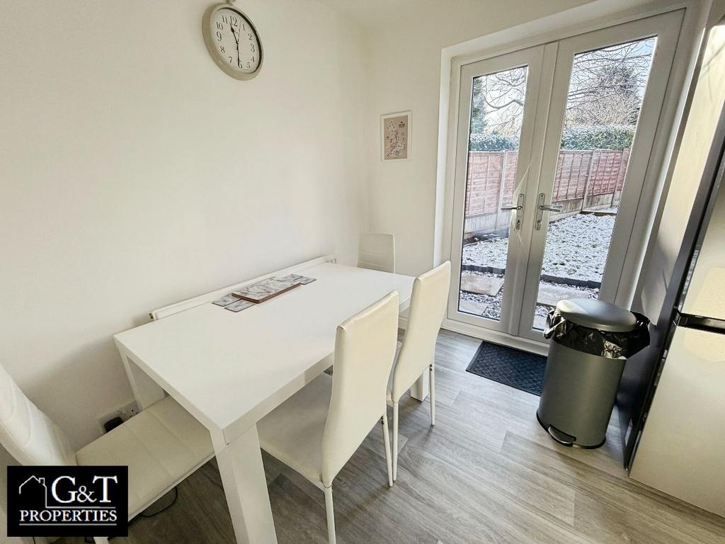 Open plan dining room